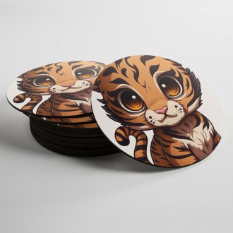 Coasters Little tiger