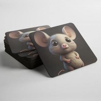 Coasters Cute mouse