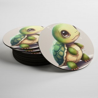 Coasters Little turtle