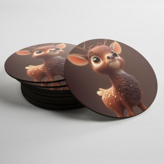 Coasters Animated fawn