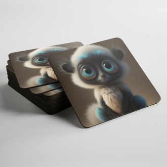 Coasters Cute lemur