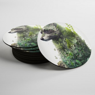Coasters Natural raccoon