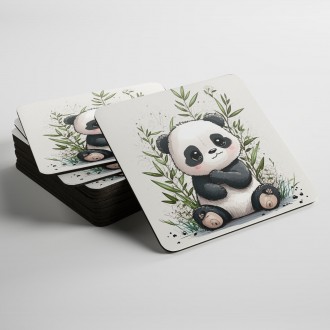 Coasters Little panda
