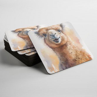 Coasters Watercolor camel
