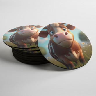 Coasters Animated cow