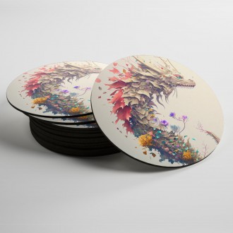 Coasters Flower dragon