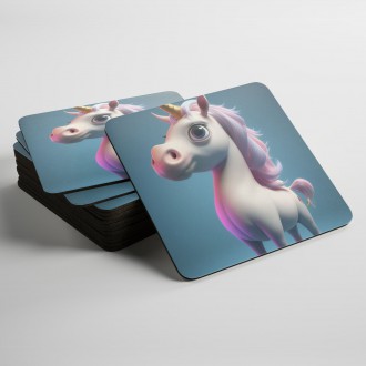 Coasters Cute unicorn
