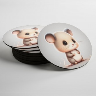 Coasters Little mouse
