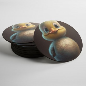 Coasters Cute duckling