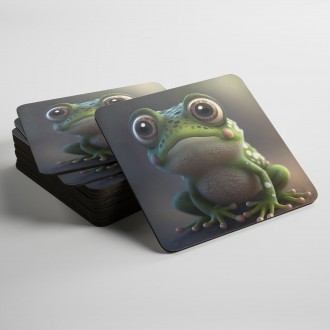 Coasters Cute frog