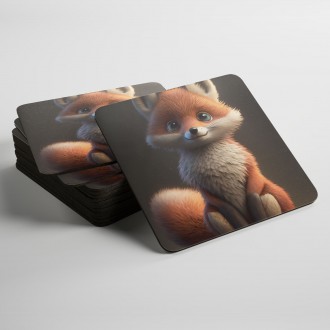 Coasters Animated fox