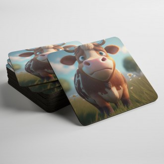 Coasters Animated cow