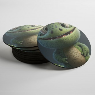 Coasters Animated crocodile