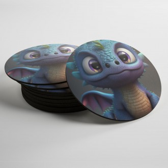 Coasters Cute dragon