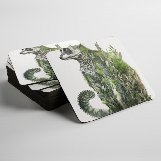 Coasters Natural lemur