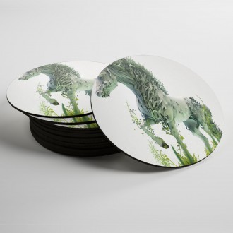 Coasters Natural unicorn