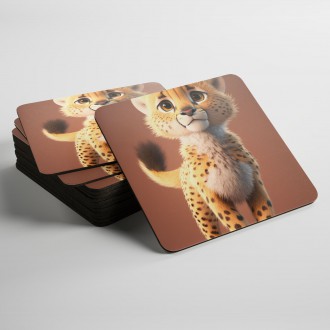 Coasters Animated cheetah