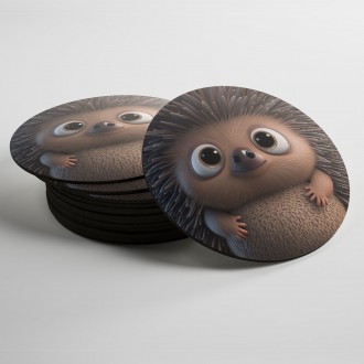 Coasters Animated hedgehog