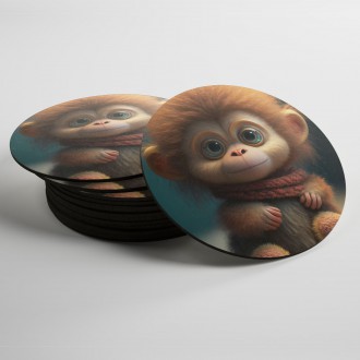 Coasters Animated monkey
