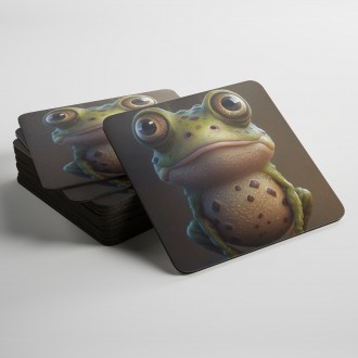 Coasters Animated frog