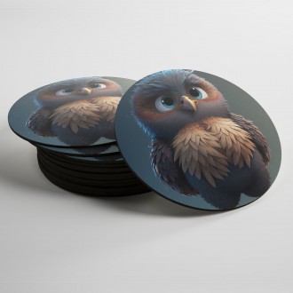 Coasters Animated eagle