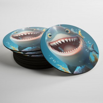 Coasters Animated shark