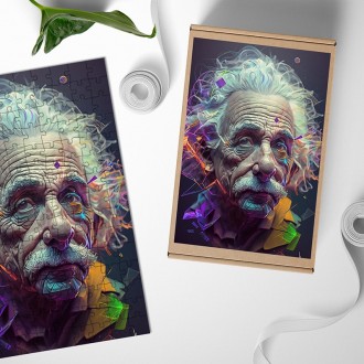 Wooden Puzzle Albert Einstein 2