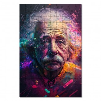 Wooden Puzzle Albert Einstein