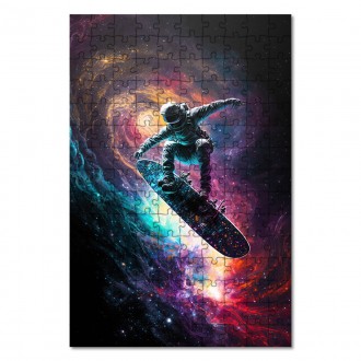 Wooden Puzzle Star surfer
