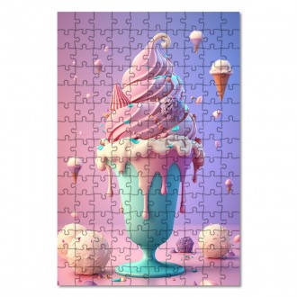 Wooden Puzzle Ice cream 3