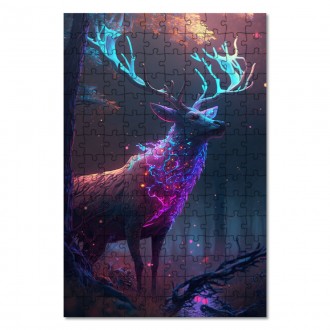 Wooden Puzzle Mythical deer