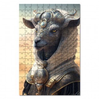 Wooden Puzzle Alien race - Goat