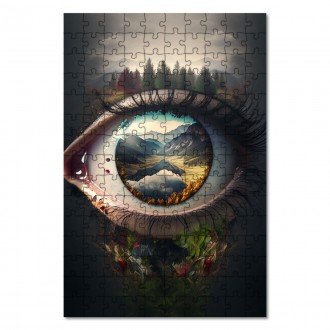 Wooden Puzzle View of nature 7