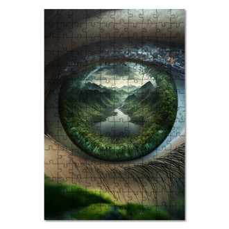 Wooden Puzzle View of nature 5