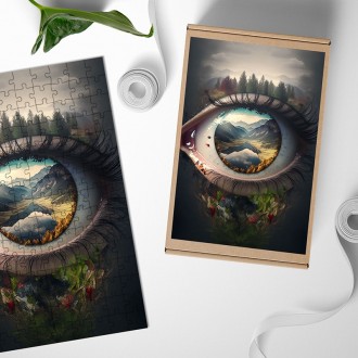 Wooden Puzzle View of nature 7