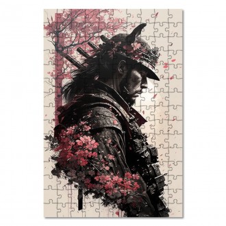 Wooden Puzzle Japanese soldier