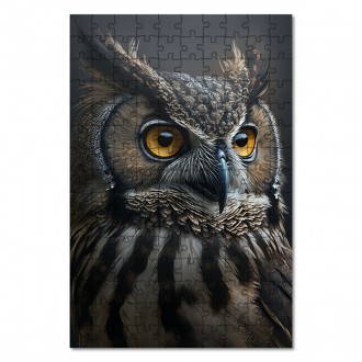 Wooden Puzzle Owl