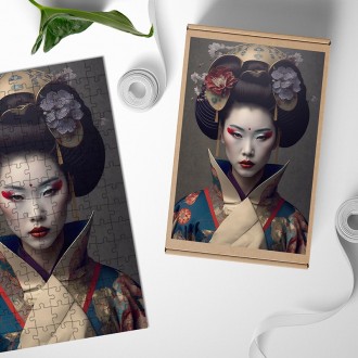 Wooden Puzzle Modern Geisha 2