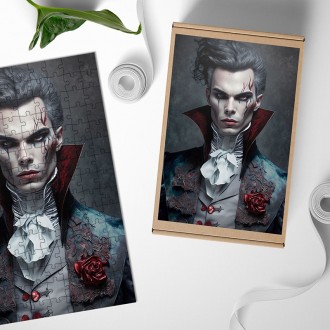Wooden Puzzle Count Dracula
