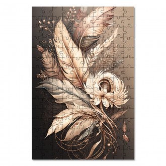 Wooden Puzzle Flower collage 6