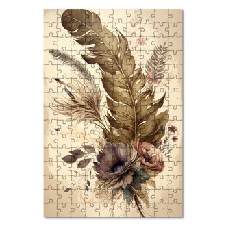 Wooden Puzzle Flower collage 1