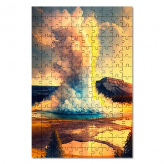 Wooden Puzzle Yellowstone 2