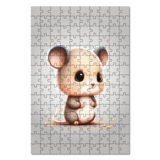 Wooden Puzzle Little mouse