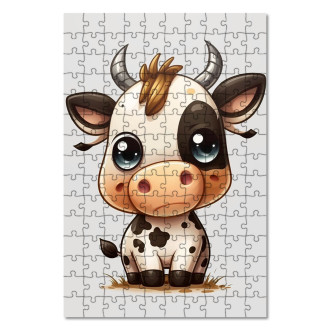 Wooden Puzzle Little cow