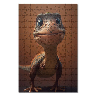 Wooden Puzzle Cute dinosaur