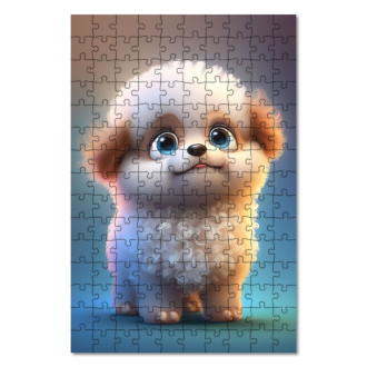 Wooden Puzzle Cute dog
