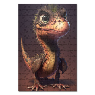 Wooden Puzzle Animated dinosaur
