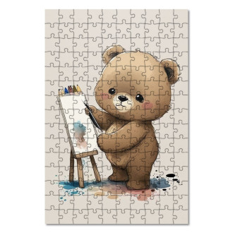 Wooden Puzzle Little teddy bear