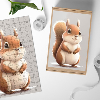 Wooden Puzzle Little squirrel