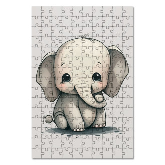 Wooden Puzzle Little elephant